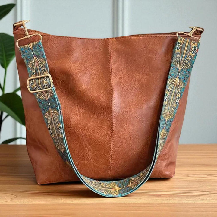 charmant vintage cuir épaule sac | Tamar's vintage Charm