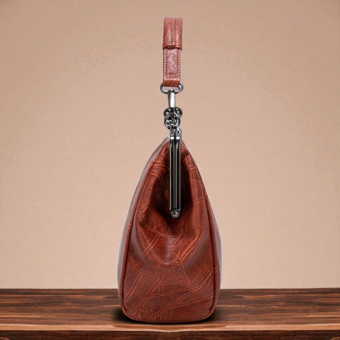 vintage handbag avec clasp fermeture