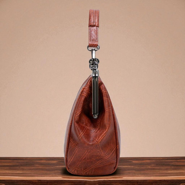 vintage handbag avec clasp fermeture