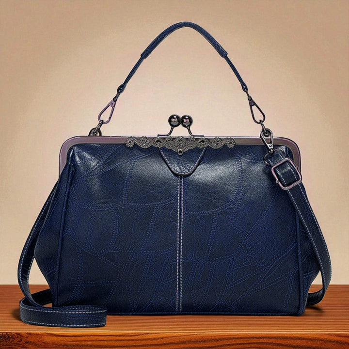 vintage handbag avec clasp fermeture